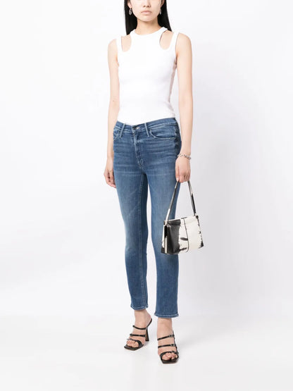 Dazzler Mid-Rise Slim-Cut Jeans