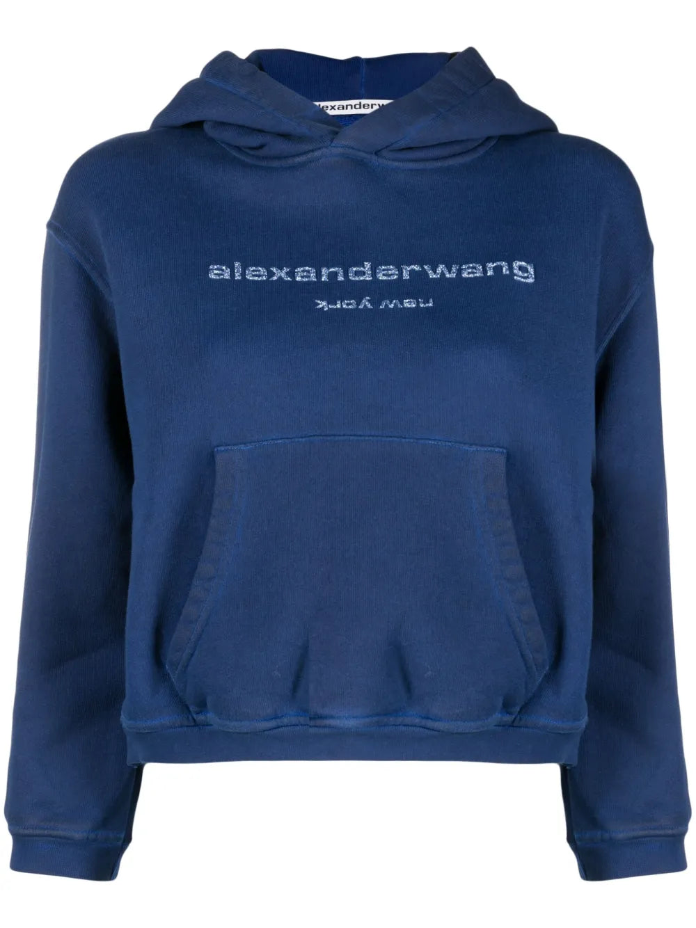 Logo-Embossed Cotton Hoodie