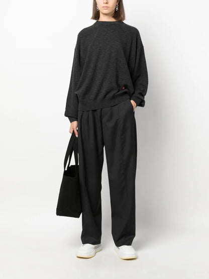 Long-Sleeve Wool Jumper