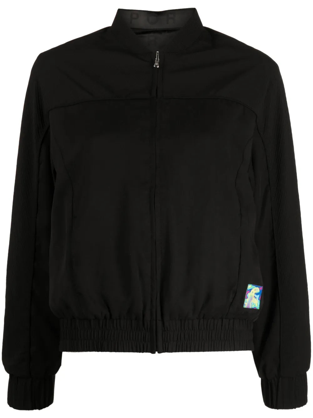 Logo-Patch Bomber Jacket