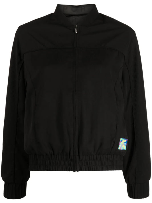 Logo-Patch Bomber Jacket
