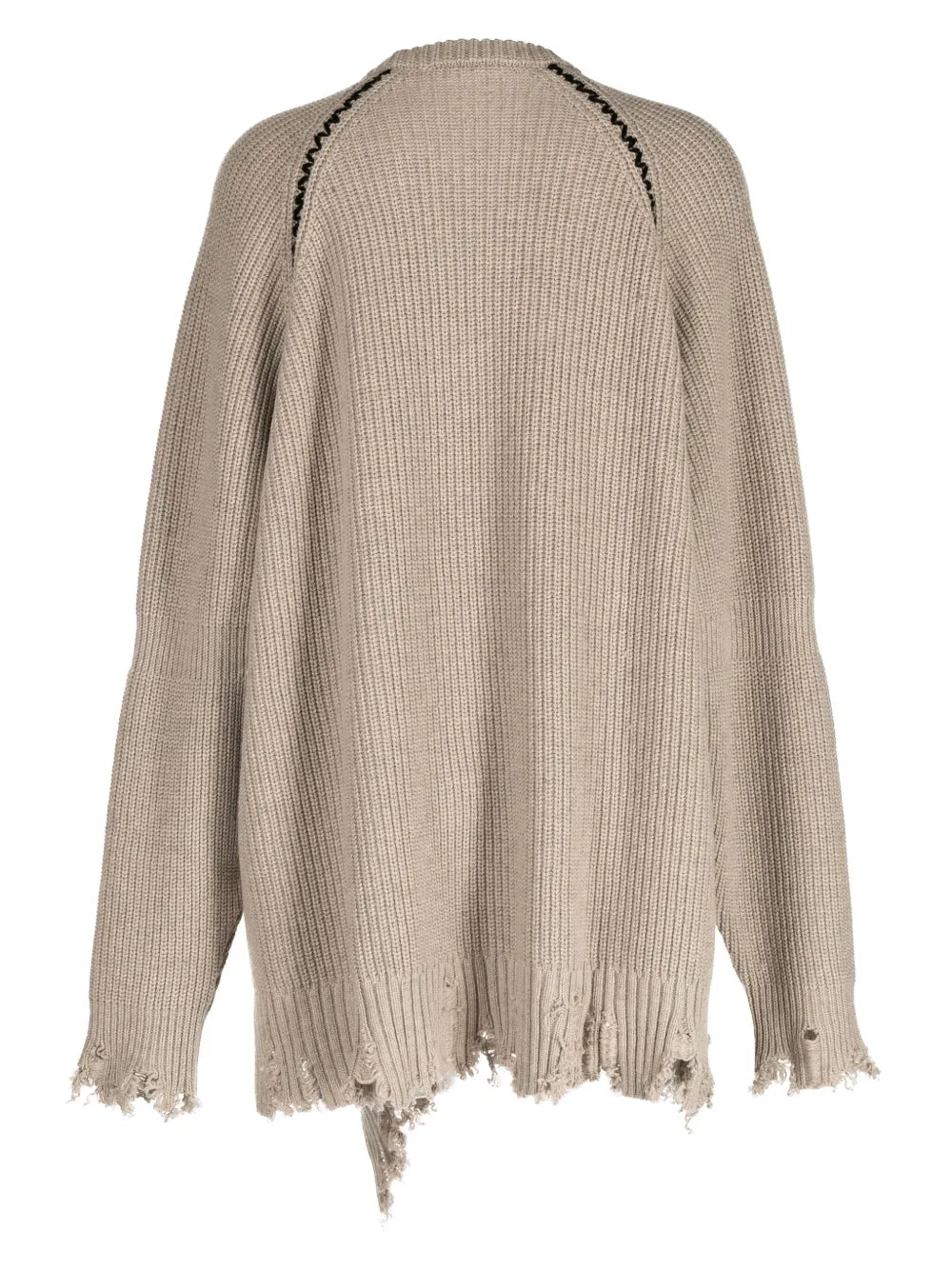 Distressed Frayed Jumper