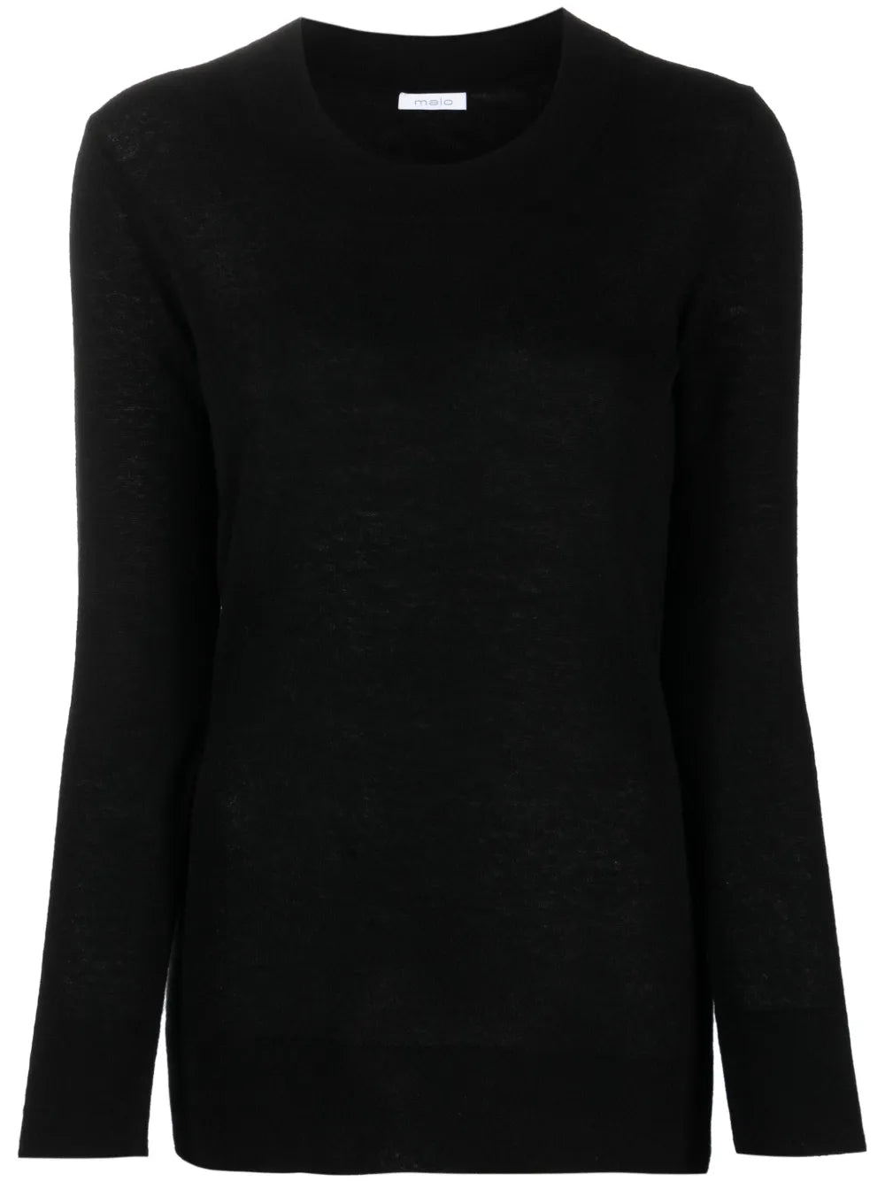 Crew-Neck Fine-Knit Jumper