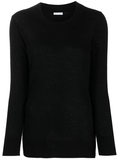 Crew-Neck Fine-Knit Jumper