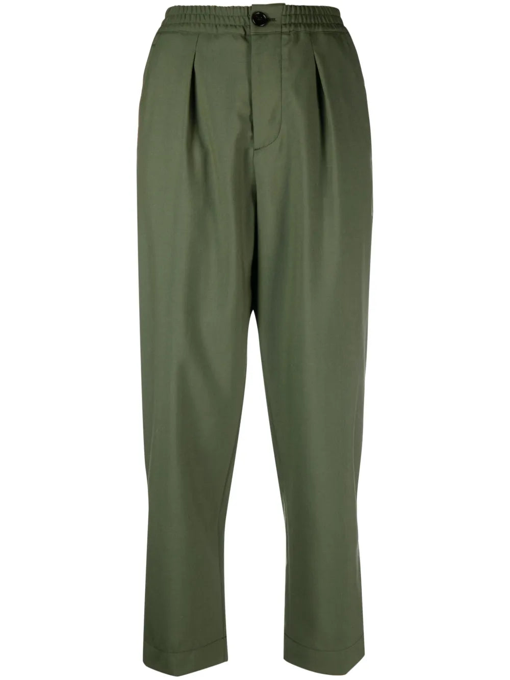 Pleated Wool Trousers