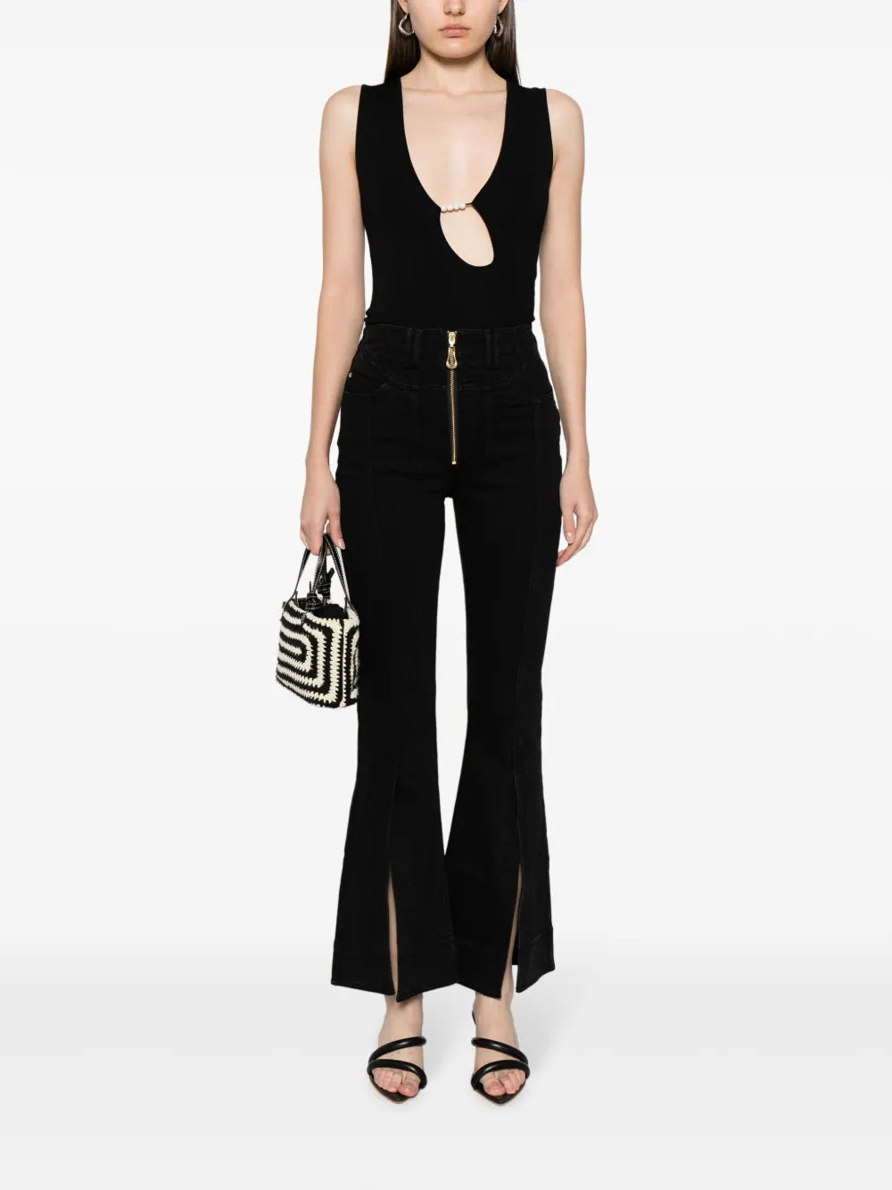 Lola High-Waisted Flared Jeans