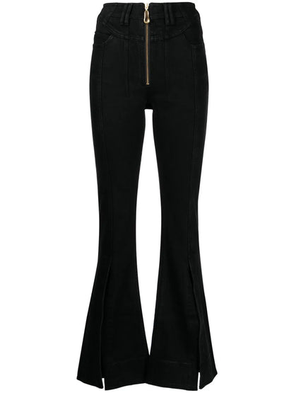 Lola High-Waisted Flared Jeans