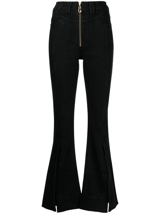 Lola High-Waisted Flared Jeans