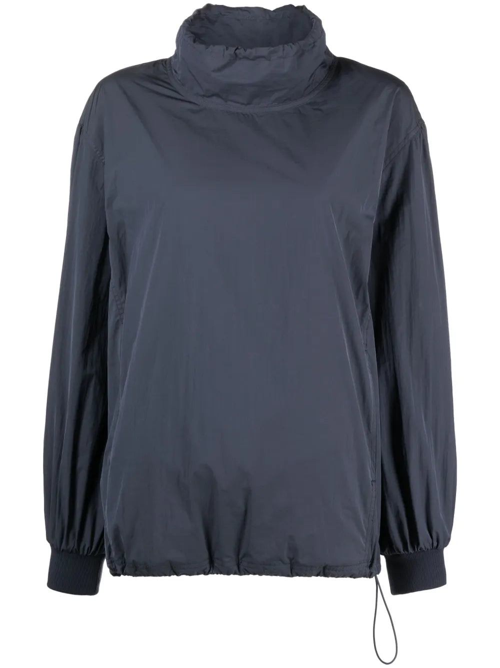 Drawstring-Neck Lightweight Jacket
