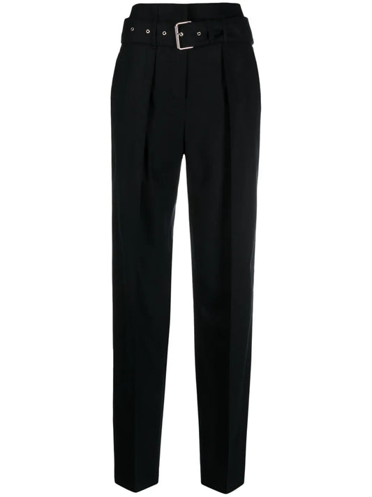 Belted Tailored Trousers