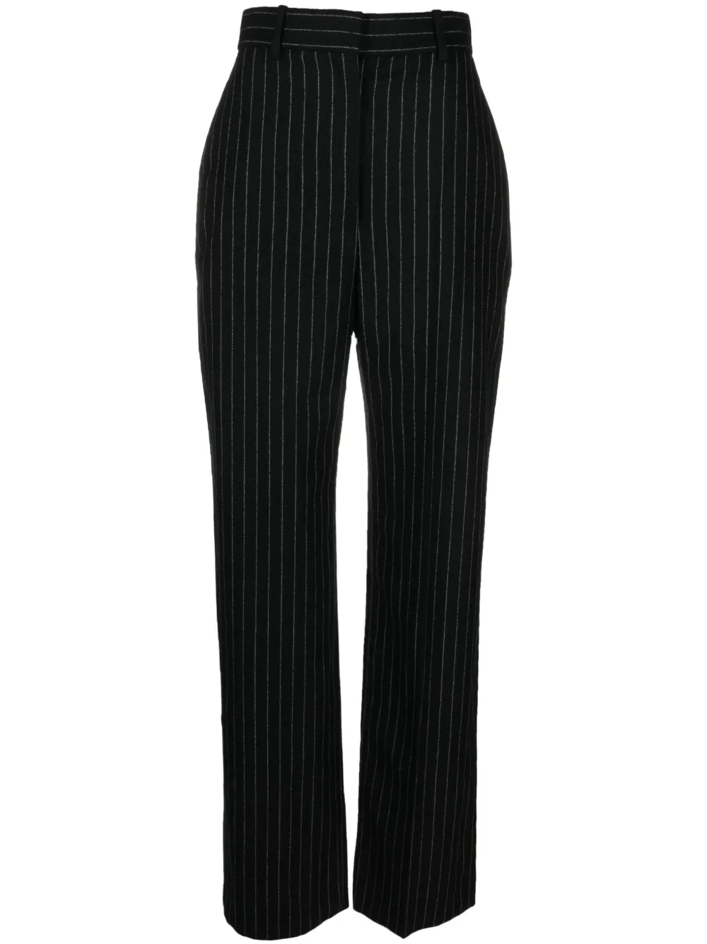 Chalk Stripe Wool Trousers