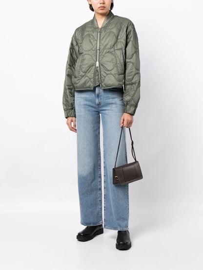 Harper Mid-Rise Straight-Leg Jeans