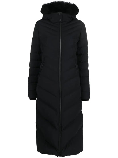 Faux-Fur Hooded Padded Coat