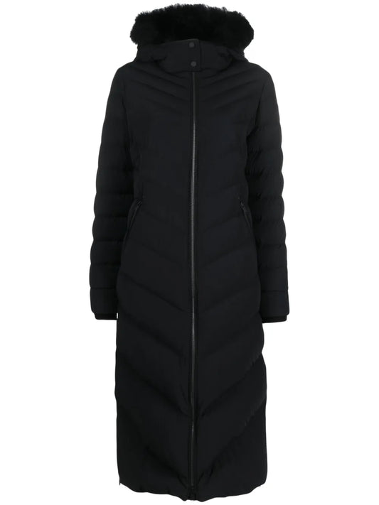 Faux-Fur Hooded Padded Coat