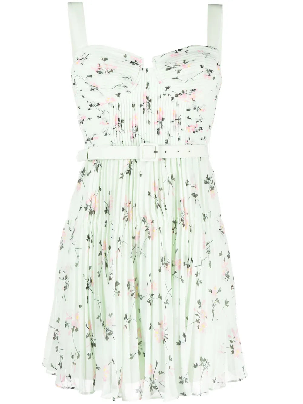 Floral Chiffon Minidress