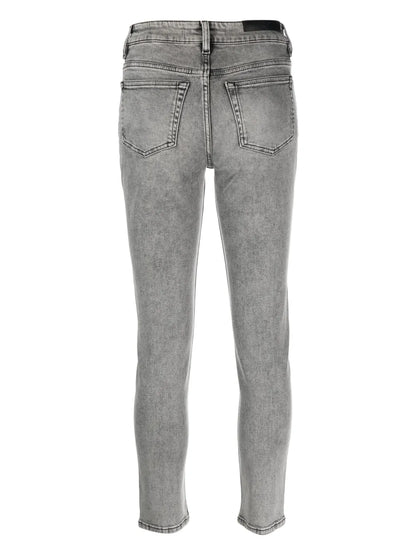 Stonewashed Skinny Jeans