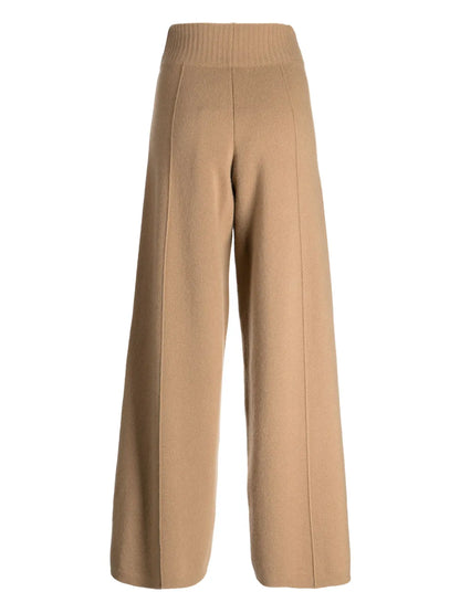 Knitted Wide-Leg Trousers