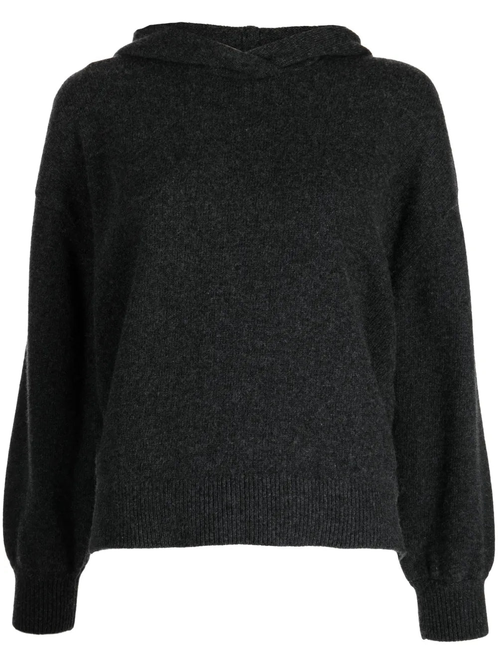 Wool-Blend Hooded Jumper