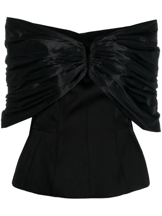Bela Off-Shoulder Gathered Top