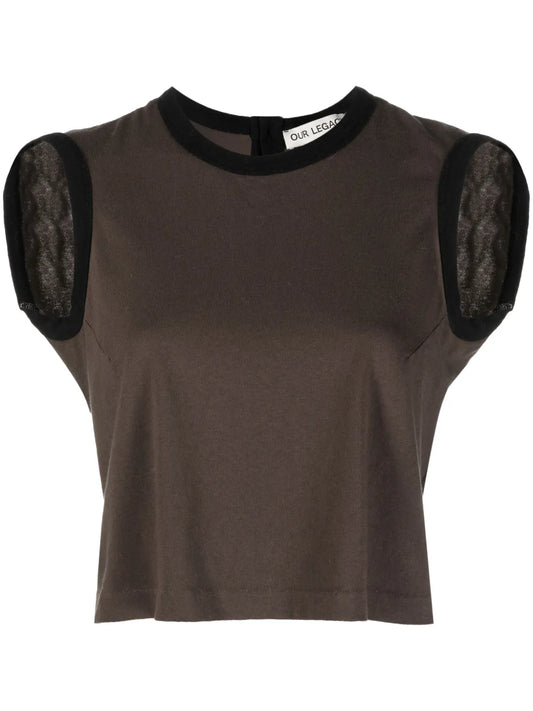Cropped Vest Top