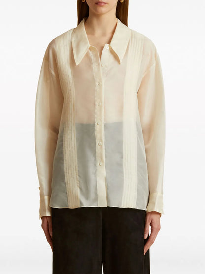 The Nori Silk Shirt