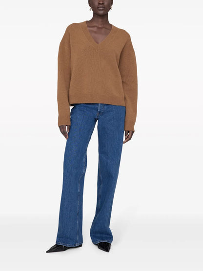 Lee V-Neck Cashmere Jumper