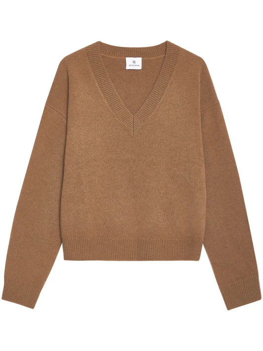 Lee V-Neck Cashmere Jumper