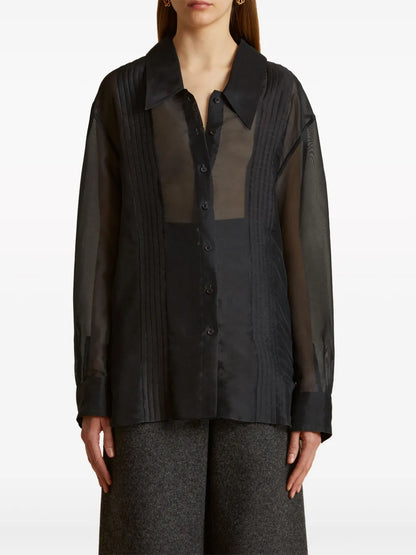 The Nori Semi-Sheer Shirt