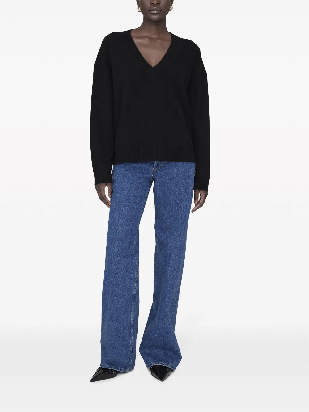 Lee V-Neck Cashmere Jumper