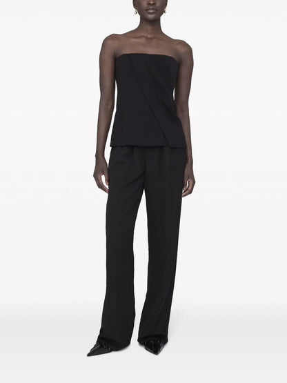 Halle Draped Strapless Top