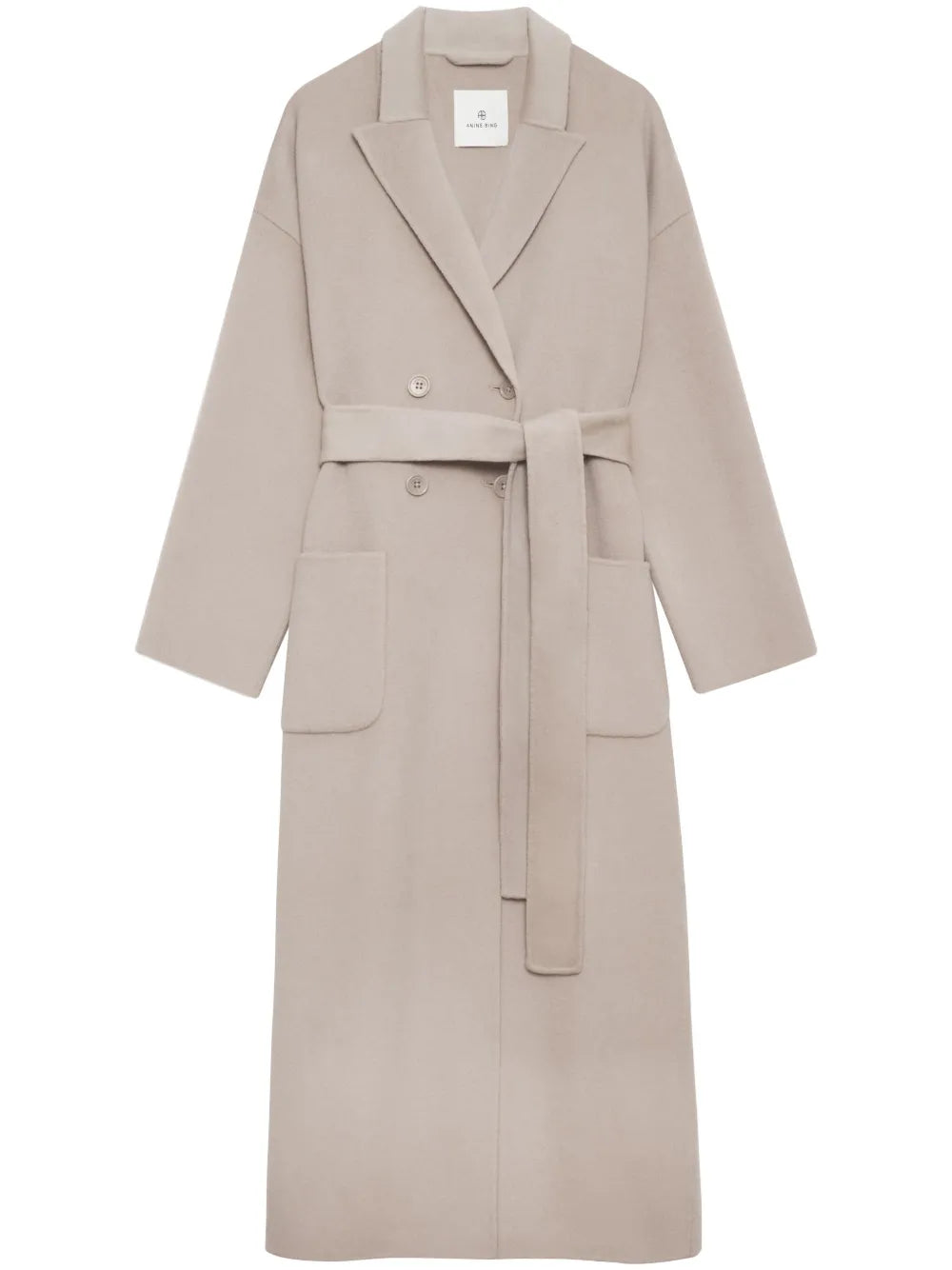 Dylan Belted Double-Breasted Coat