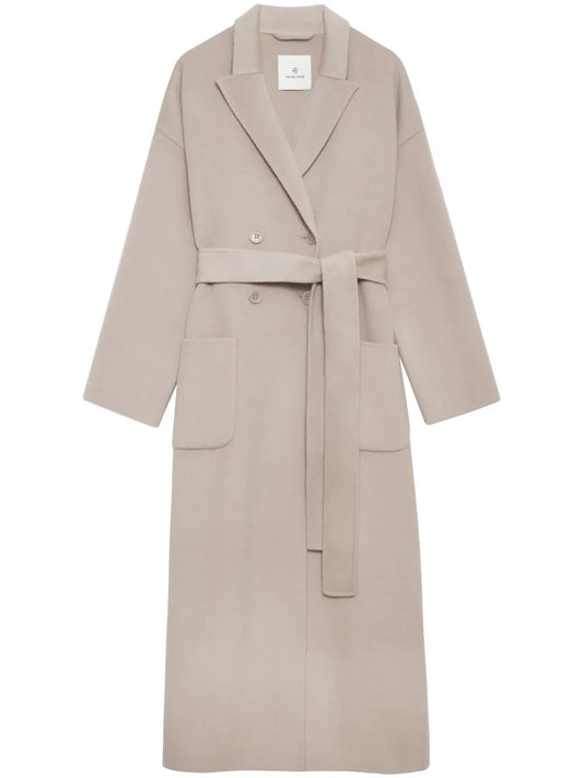 Dylan Belted Double-Breasted Coat