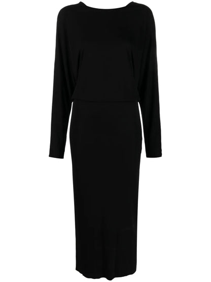 The Trina Open-Back Midi Dress
