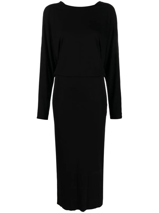 The Trina Open-Back Midi Dress