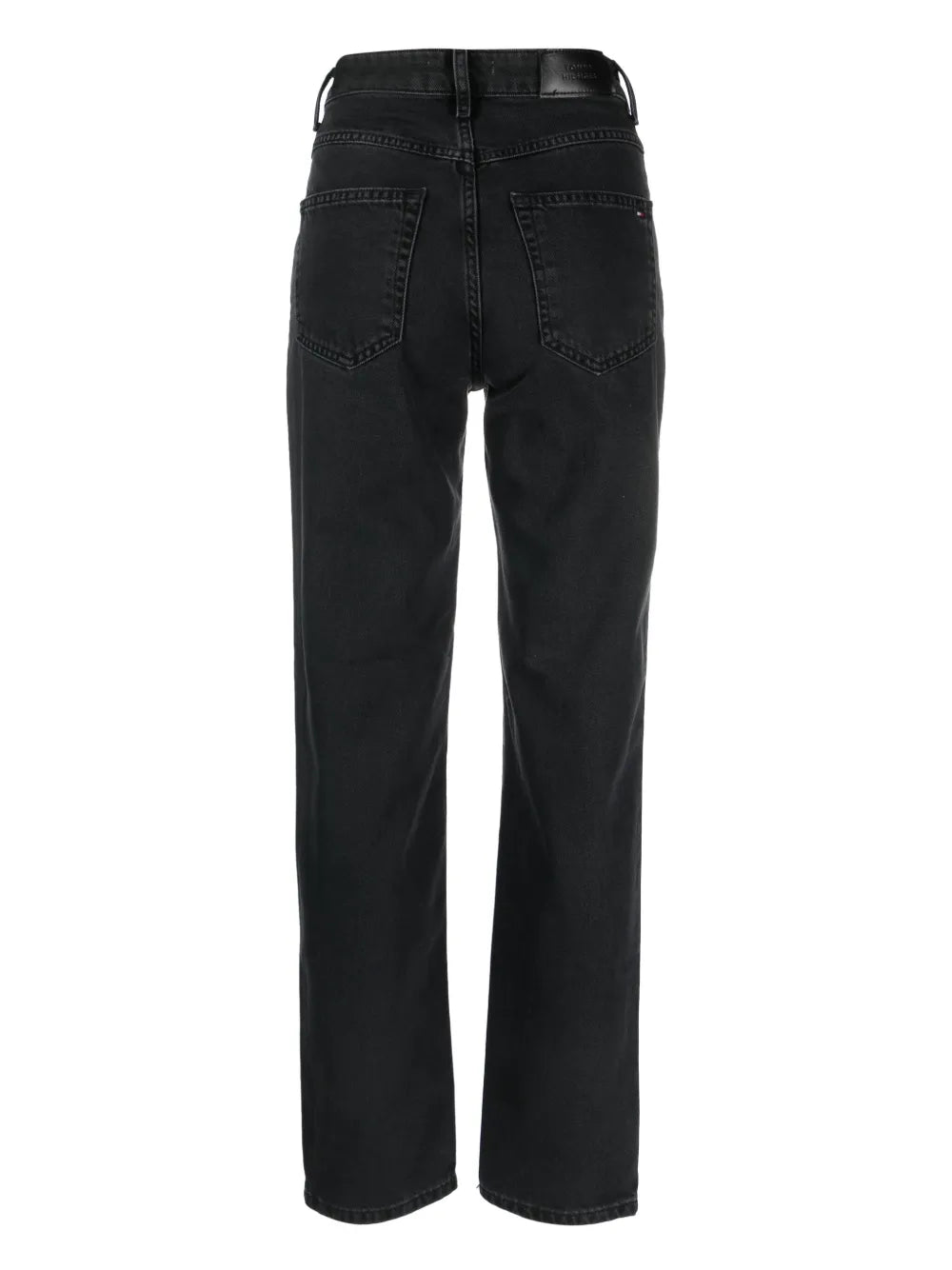 High-Rise Straight Jeans