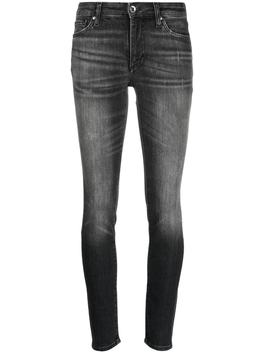 Logo-Patch Skinny Jeans