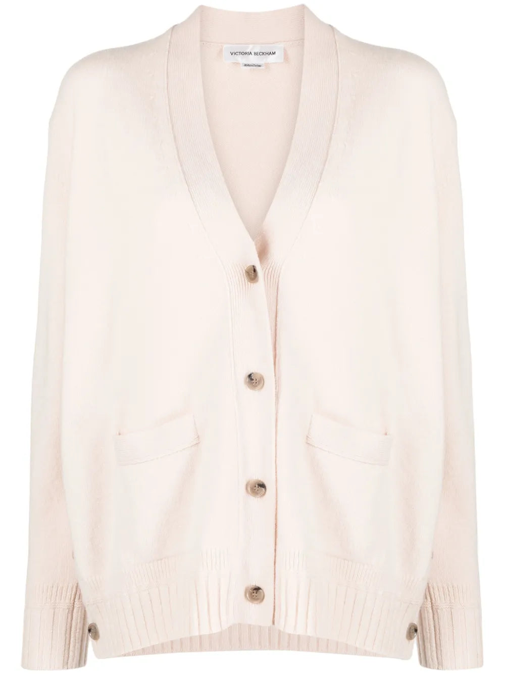 Fine-Knit Wool Cardigan