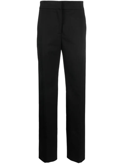 Straight-Leg Tailored Trousers