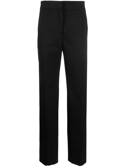 Straight-Leg Tailored Trousers