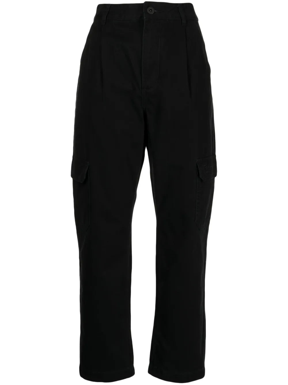 Logo-Embroidered Cargo Trousers