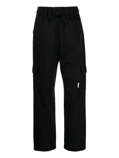 Logo-Embroidered Cargo Trousers