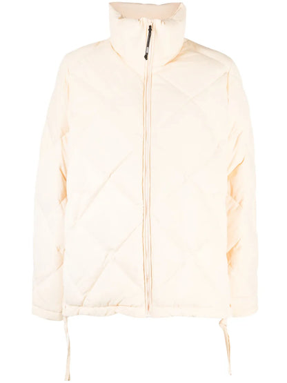 Diamond-Quilted Padded Jacket