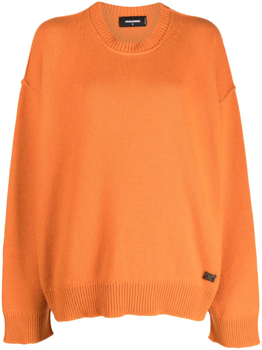Wool-Cashmere Drop Shoulder Jumper
