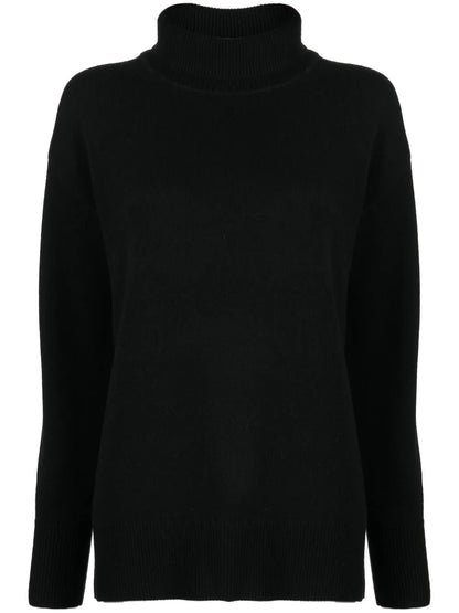 Roll-Neck Merino Wool Jumper
