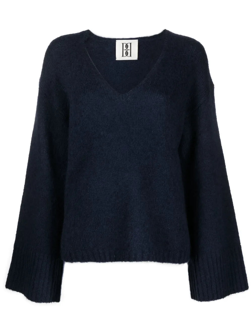V-Neck Drop-Shoulder Jumper