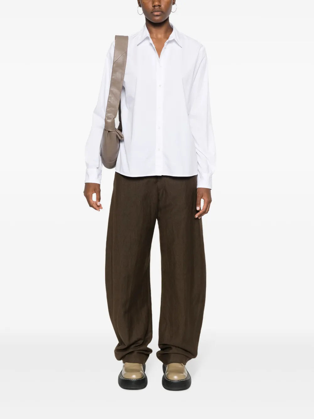 Stretch-Cotton Poplin Shirt