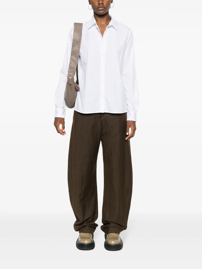 Stretch-Cotton Poplin Shirt