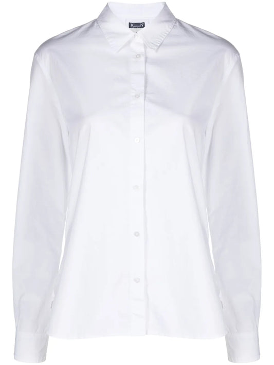 Stretch-Cotton Poplin Shirt