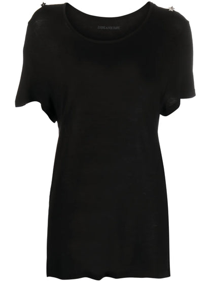 Star-Embellished Top