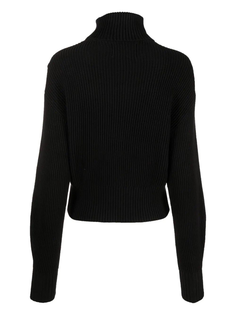 Intarsia-Knit Logo Cotton Jumper